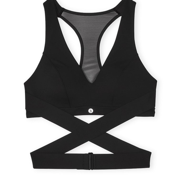 VSX -- Elevate™ Plunge Wrap Sports Bra - Picture 4 of 7